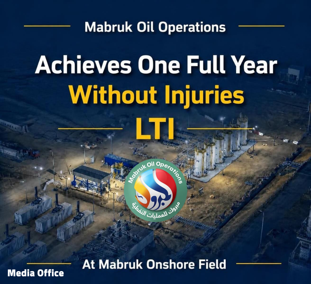 Mabruk Oil Operations Achieves One Full Year Without Injuries LTI at Mabruk onshore field